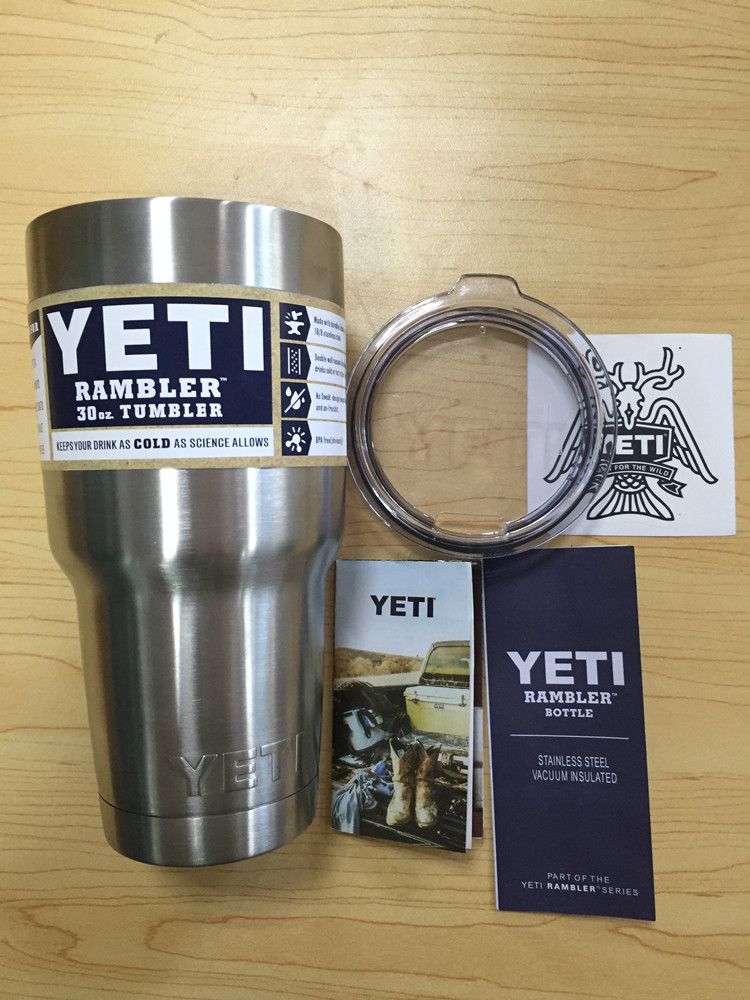 Discount With Original Logo Label YETI Tumbler Rambler Cups Sports Cars