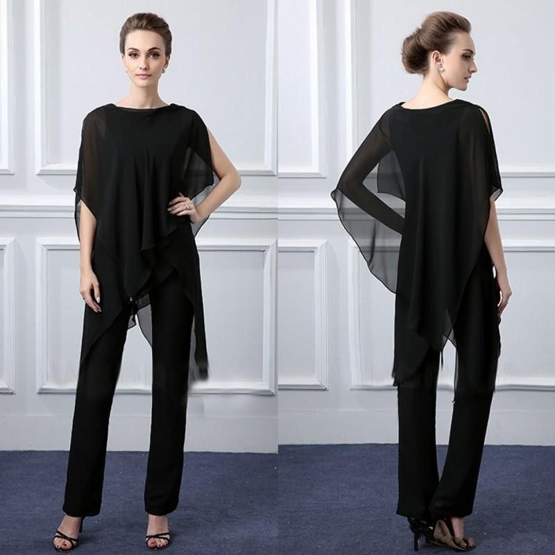 black mother of the bride pant suits