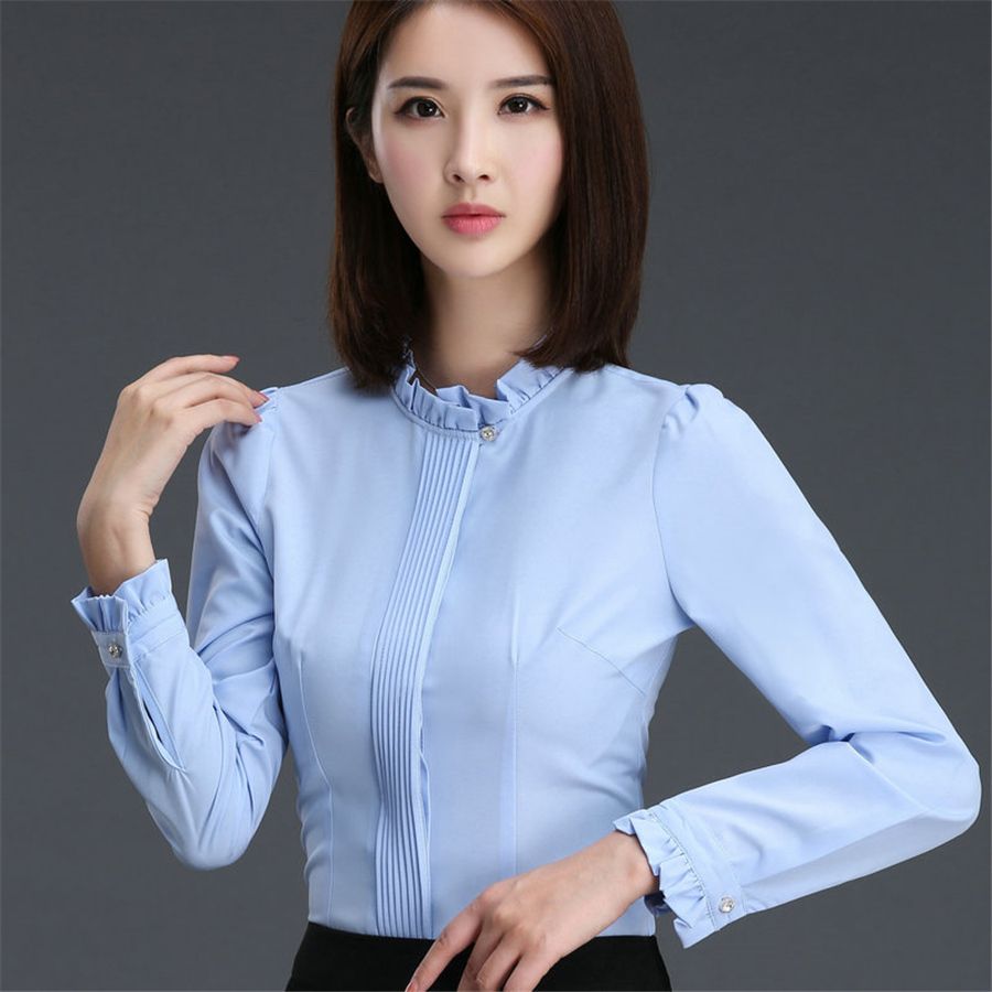 ladies dress shirts for work