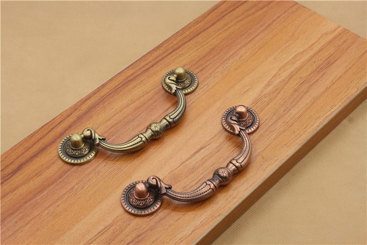2019 Antique Bronze Handle Handles Door Hardware Zinc Alloy Drawer