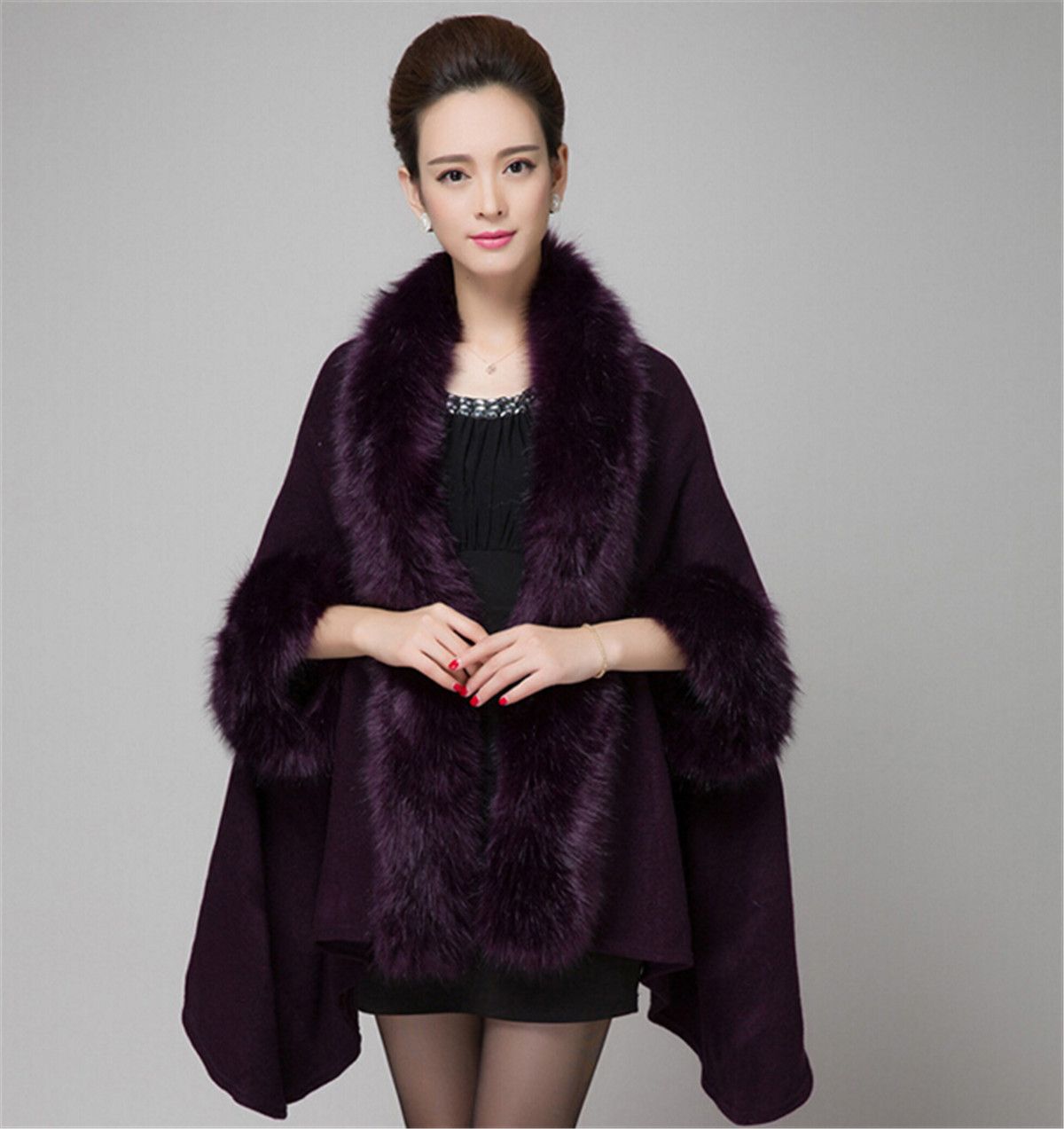 fur collar wrap