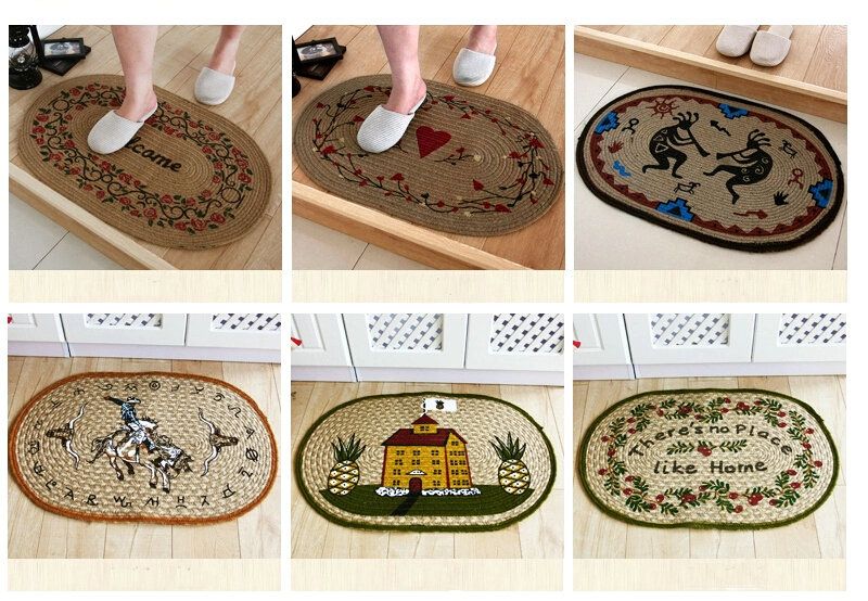 Retail Sisal Rugs Area Carpets Floorcloth Floor Pad Matting