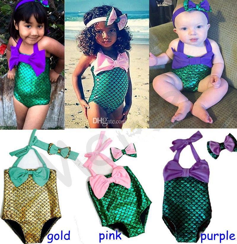 the little mermaid swimming costume