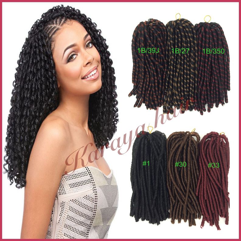 2020 Sex Lady Hair Soft Dread Lock Hair Extension Dreadlock Bulk