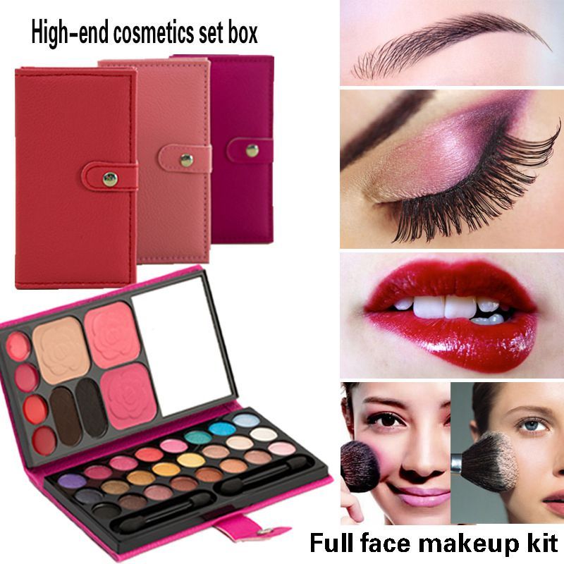 Eye Shadows 1 Blush 1 Lipstick Mirror