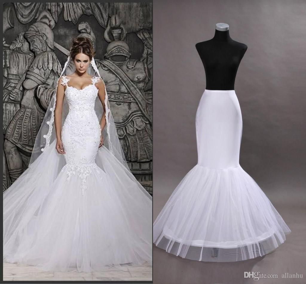 mermaid petticoat for wedding dress