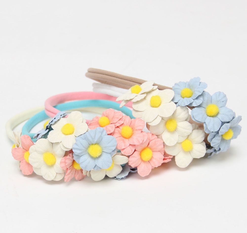 New Babies Headband Seamless Elastic Three Dimensional Flower Newborn Baby Hair Accessories Infant Babies 3d Flowers Hair Accessories Wholesale Girls Hair Accessories Chinese Hair Accessories From Greatamy 1 02 Dhgate Com