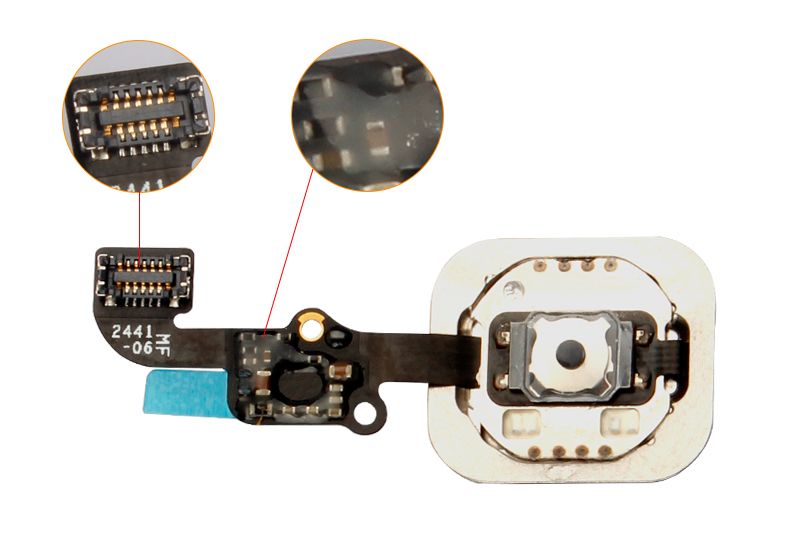 Oem New For Iphone 6s 4 7 6s Plus 5 5 Home Button Flex Cable Return Key Flex Cable Ribbon Assembly Replacement Parts From Explorer08 0 85 Dhgate Com