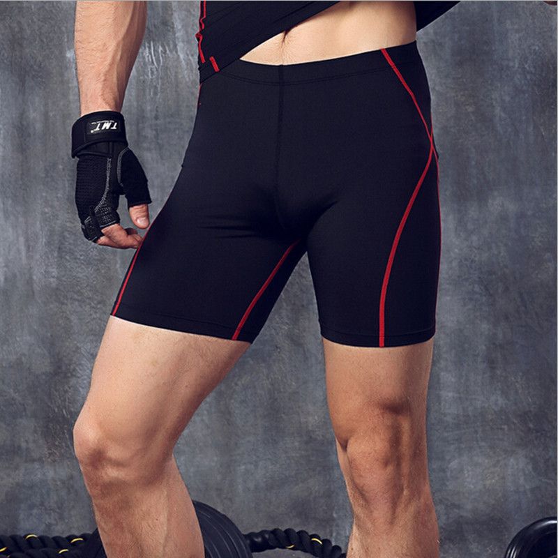 mens gym compression shorts