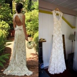Lace Wedding Dresses Backless Country Bridal Gowns 2017 Spring Rustic Barn Sweetheart Keyhole Cheap Mermaid Lace Wedding Dresses Backless Country Bridal Gowns 2017 Spring Rustic Barn Sweetheart Keyhole Cheap Mermaid