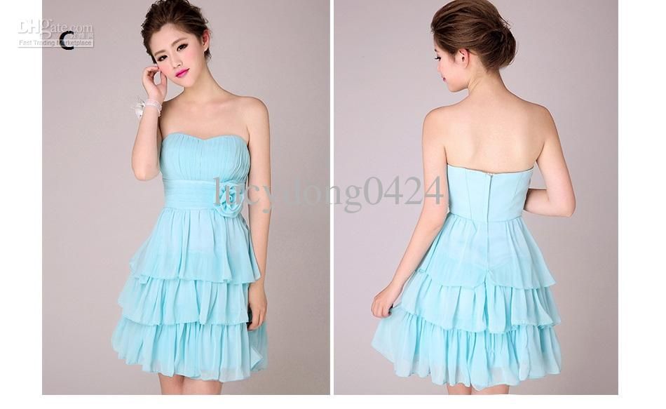 NUEVA Playa Boda Vestidos de dama de honor de los estilos mixtos Longitud corta o de NUEVA Playa Boda Vestidos de dama de honor de los estilos mixtos Longitud corta o de