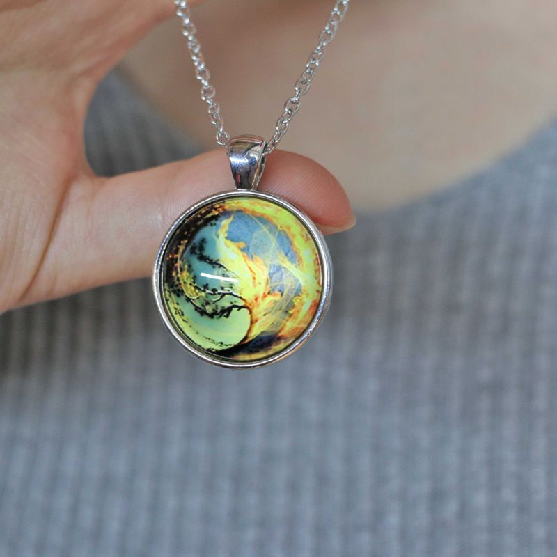 Wholesale Dart Board Target Pendant Necklace Jewelry Fine Art Necklace