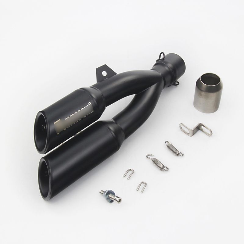 Geieold Auspuff Adapter 51-54mm - Edelstahl Reduzierer Für Motorrad