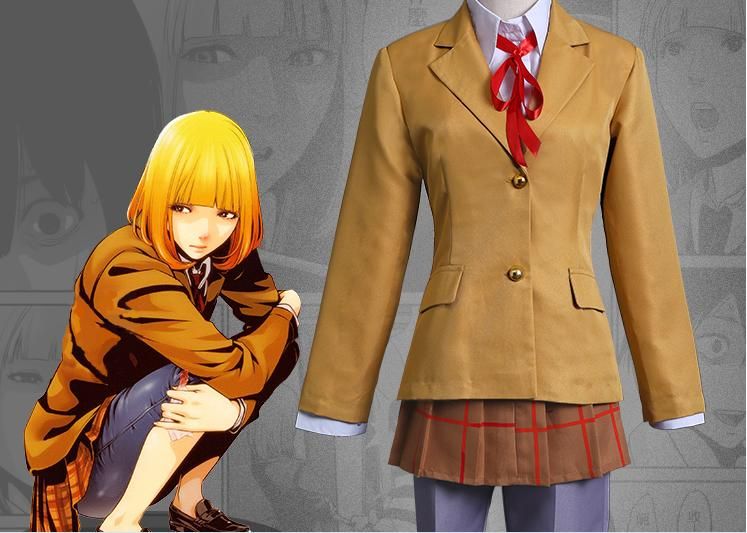 Japanese Anime Kangoku Gakuen/Prison School Cosplay midorikawa hana costume kurihara mari costume shiraki meiko costume Japanese Anime Kangoku Gakuen/Prison School Cosplay midorikawa hana costume kurihara mari costume shiraki meiko costume