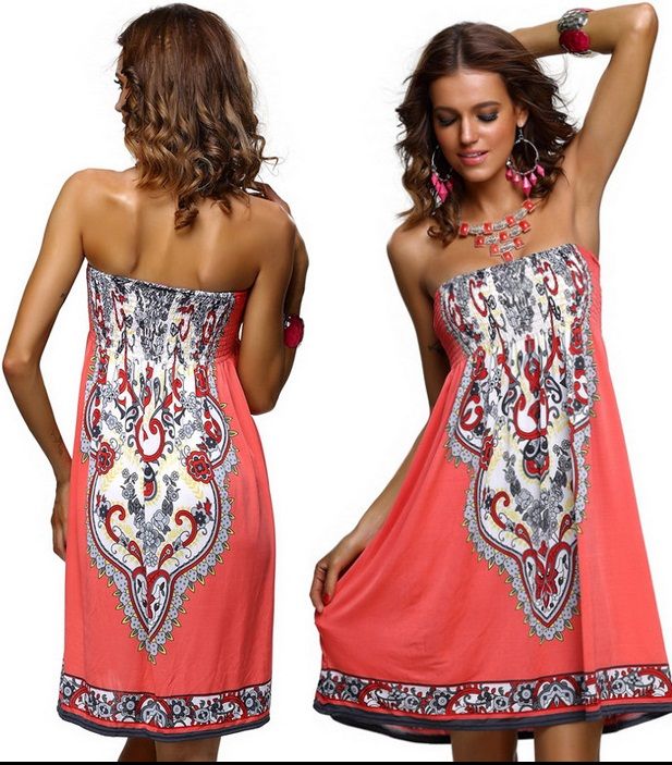 bandeau sundress