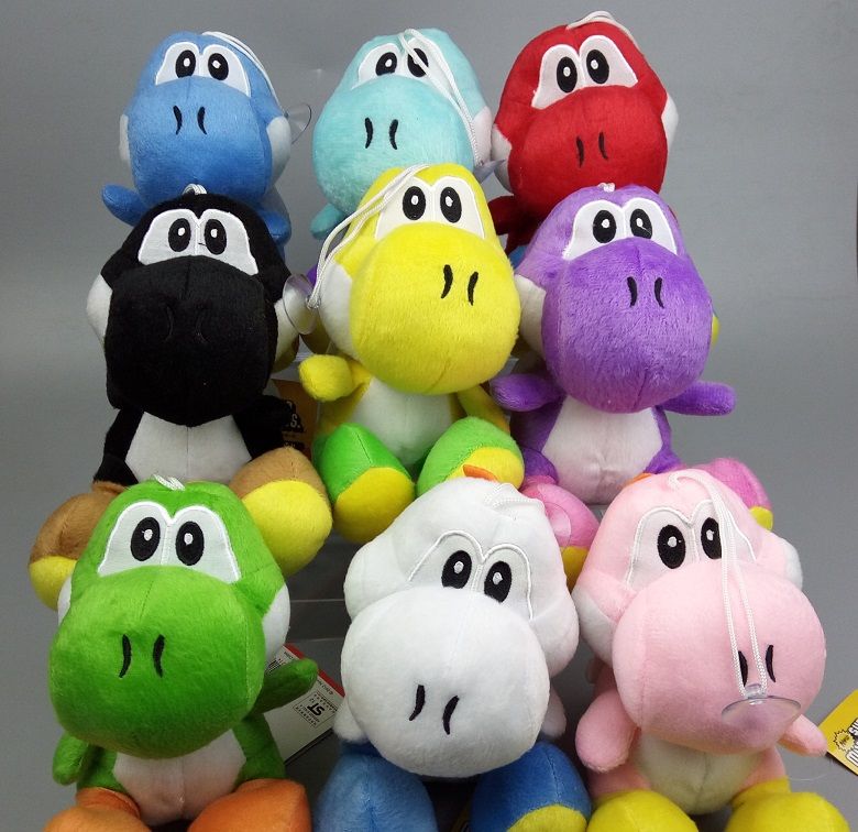 light blue yoshi plush