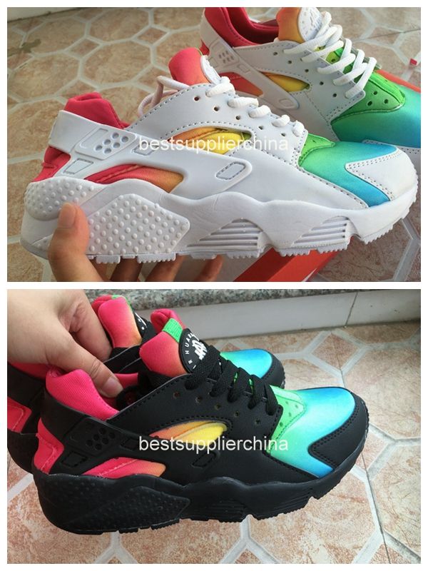 rainbow color huaraches