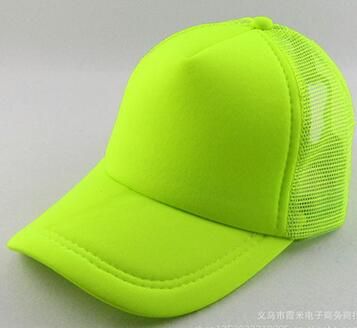 fluorescent trucker hats