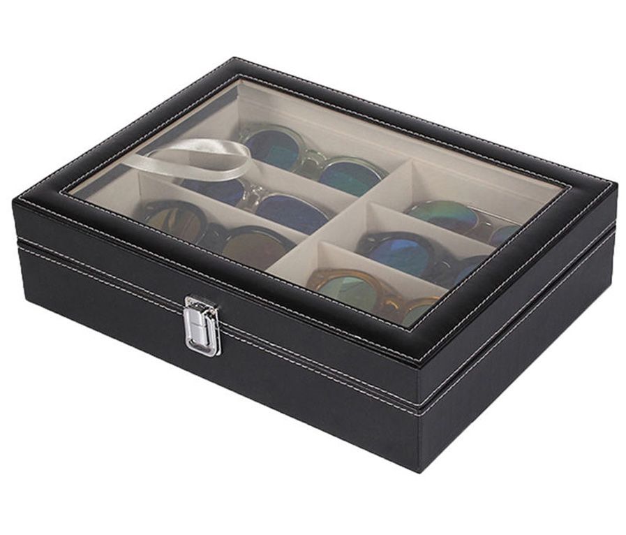 Eyewear Sunglasses Jewelry Watches Glasses Storage Display Case Box