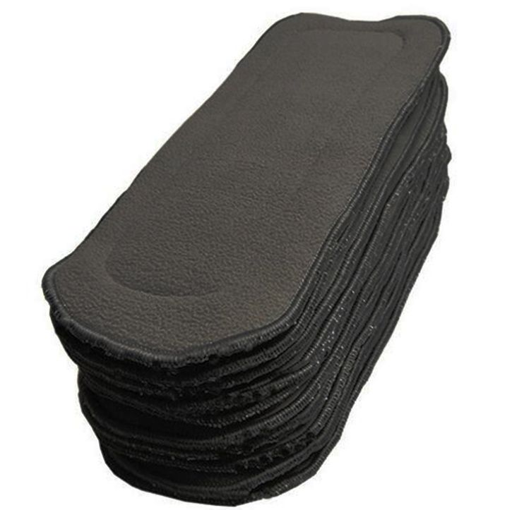 5 x Reusable 5 Layers Bamboo Charcoal Nappy Insert/booster 