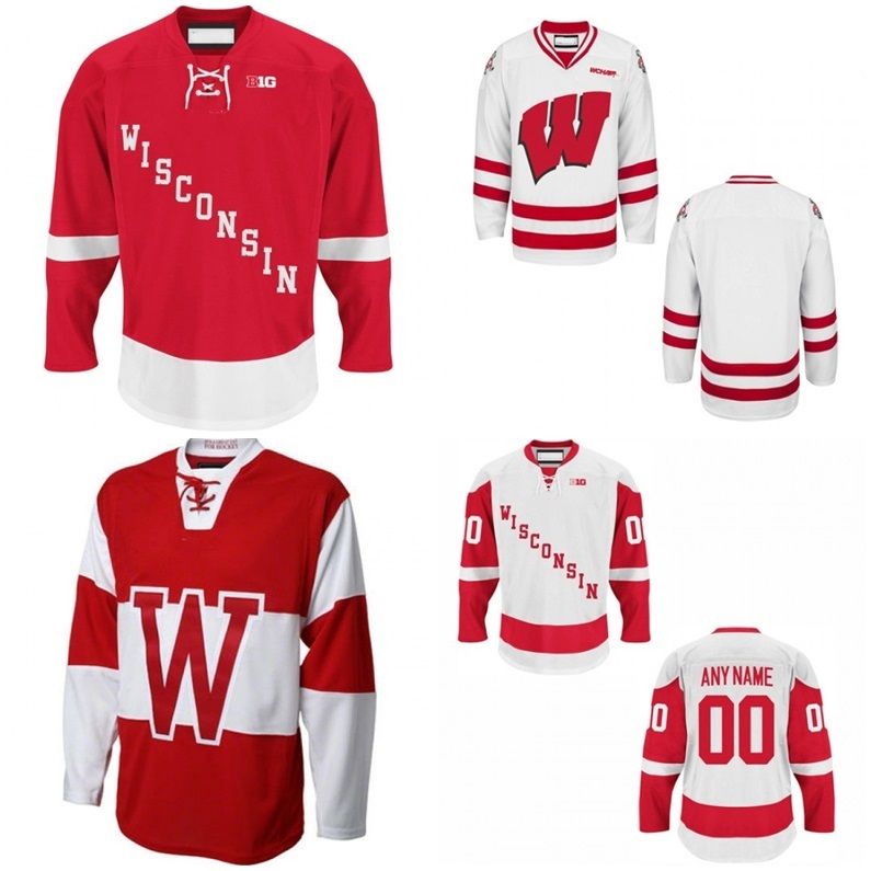 wisconsin hockey jerseys