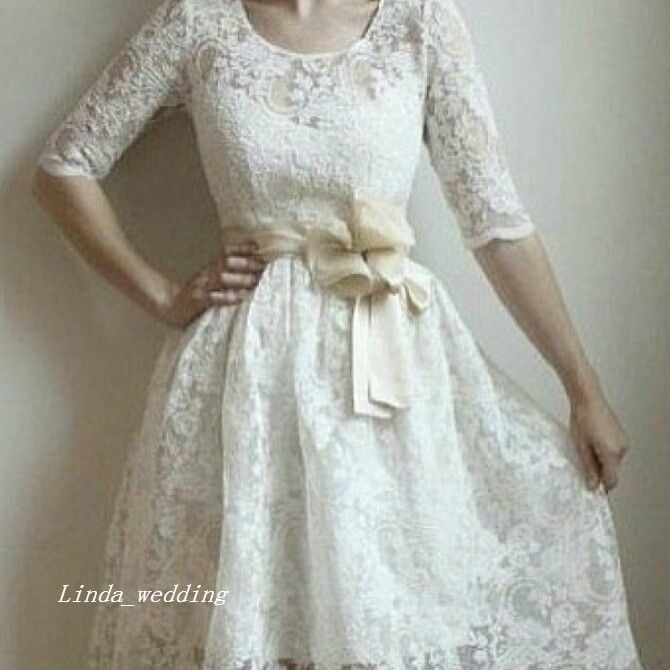 white casual dress for wedding