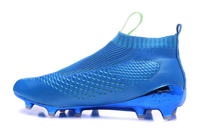 Buy Dropshipping Soccer Shoes Online, Cheap 2016 Green Slip On Soccer Shoes Men Sports Football 