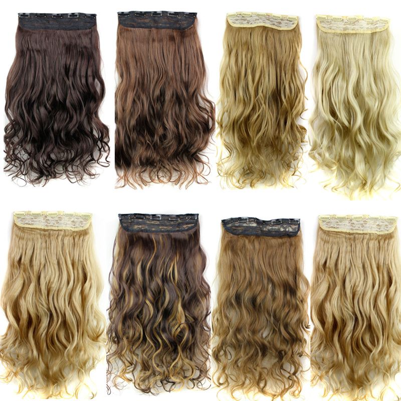 Clip In Hair Extensions Ponytails Synthetic Curly Hair Pieces 5clips 24inch 120g Clip On Hair Extensions Women Fashion Brazilian Virgin Remy Hair Blonde Hair Extension Clips From Harmonywigs 8 21 Dhgate Com