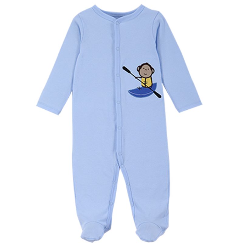 blue baby jumpsuit