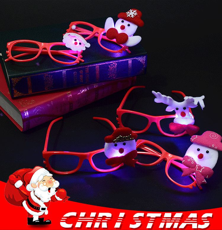 christmas led glasses