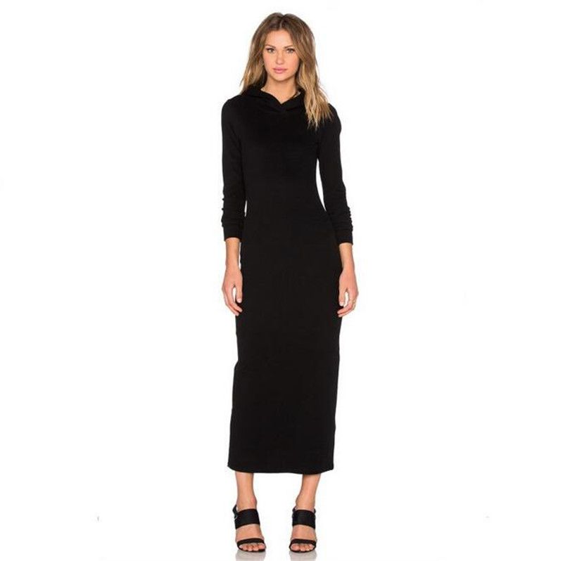 floor length sweatshirt