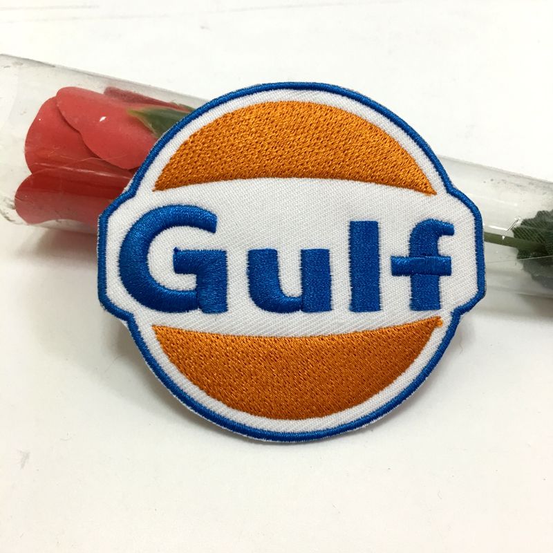 3 LOT TEAN GULF GAS//OIL Embrodered Iron Or Sewn On UNIFORM Patches Free Ship