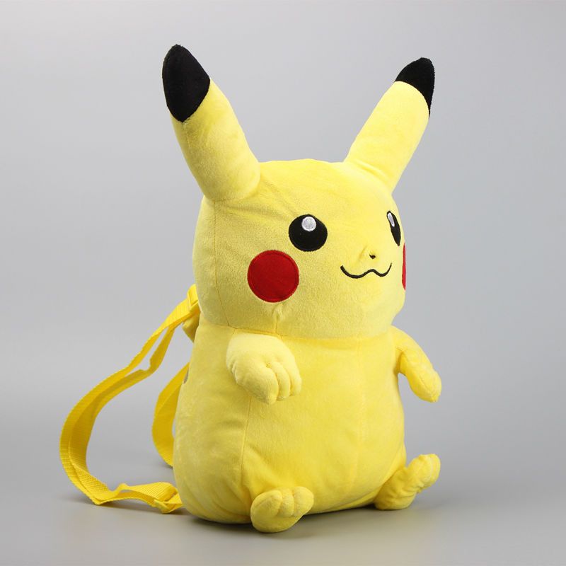 pikachu plush backpack