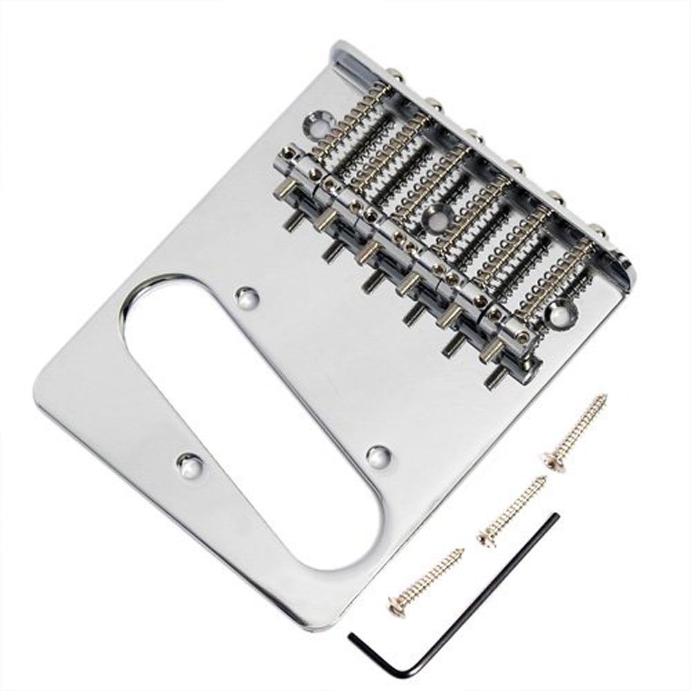 Buy Dropship Products Of Chrome TOPLOADER Telecaster Bridge For Fender