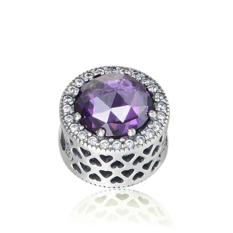 pandora purple charms