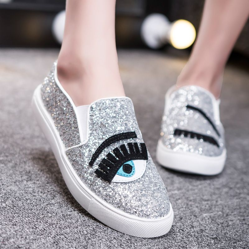 Chiara ferragni Plateado talla 40 EU de en Lona - 22382244