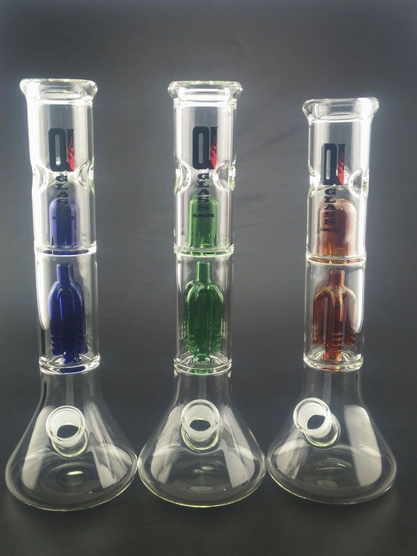 2021 Beaker Bongs Perc Arm Tree Percolator And 14mm Glass