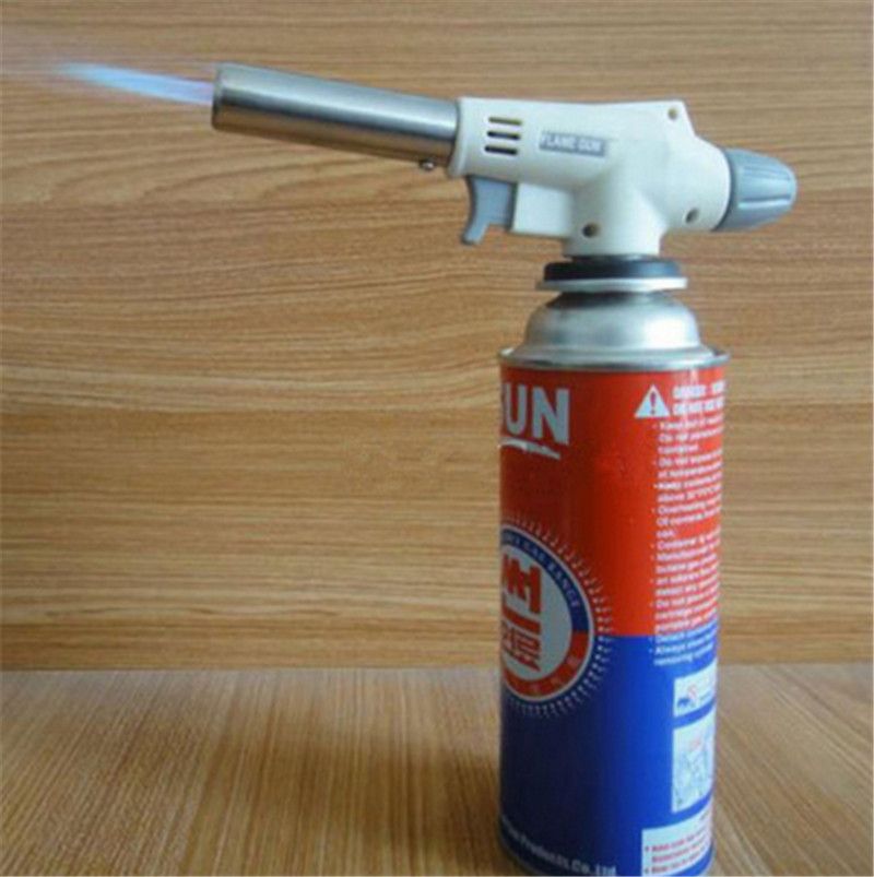 Gas Torch Flame Gun Blowtorch Cooking Soldering Butane