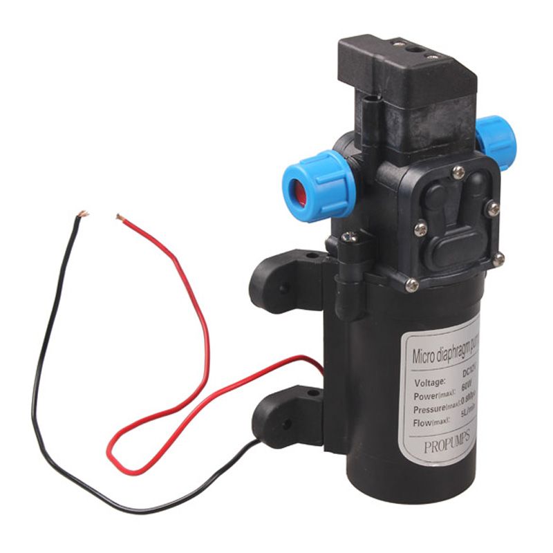 Interruptor automático de alta presión de micro bomba de agua 12V 60W Interruptor automático de alta presión de micro bomba de agua 12V 60W
