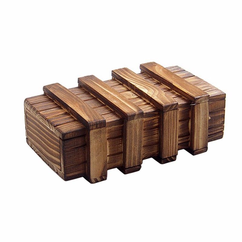 2018 Magic Compartment Wooden Puzzle Box With Secret Drawer Brain This Puzzle Box Is Invented By An Old Chinese And Given As Gift To Hide Some Important Items It S A Funny Toy Kill Your Spare Time Than Sitting