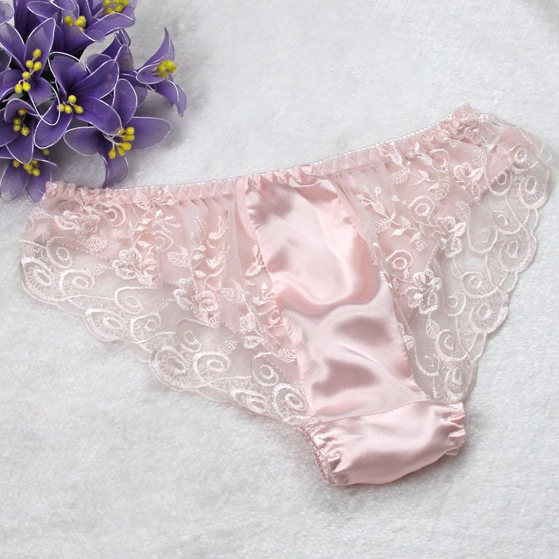 2021 Womens 100 Silk Bikinis Panties Silk Panties Womens G Strings