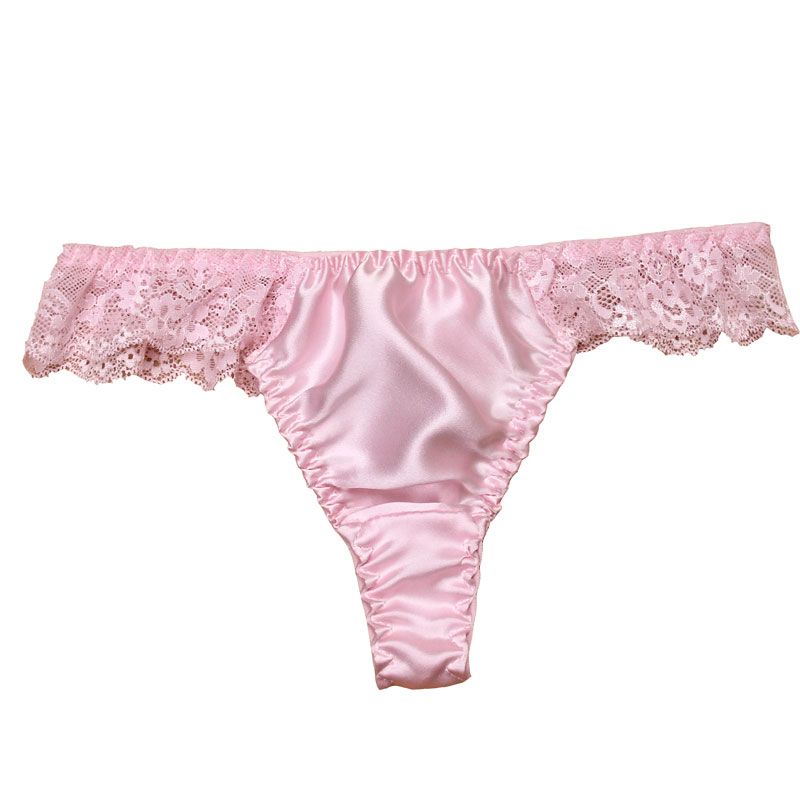 string en soie pour femme