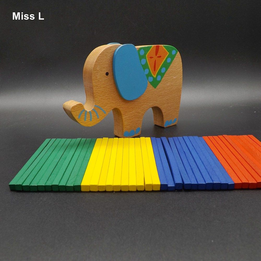 bloques de equilibrio de elefan Juguete educativo de madera para bebé 