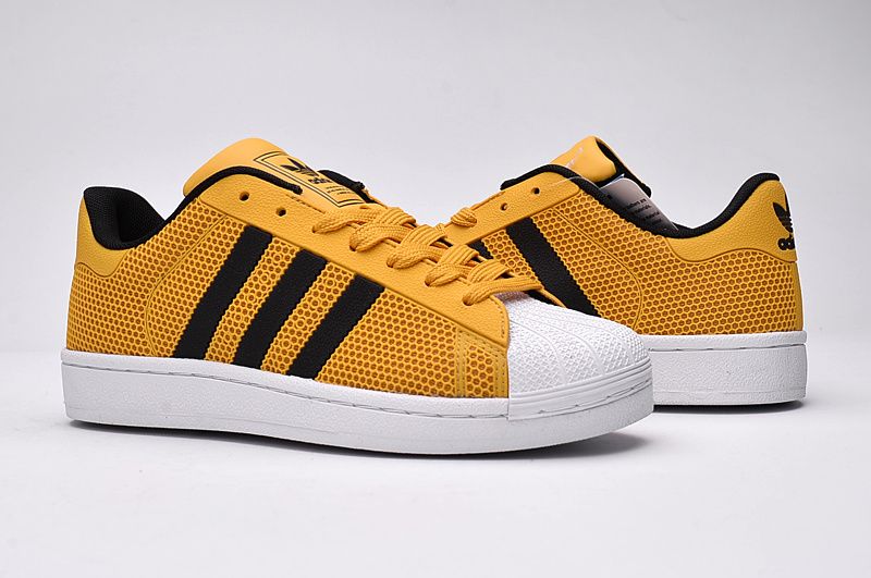 adidas superstar yellow