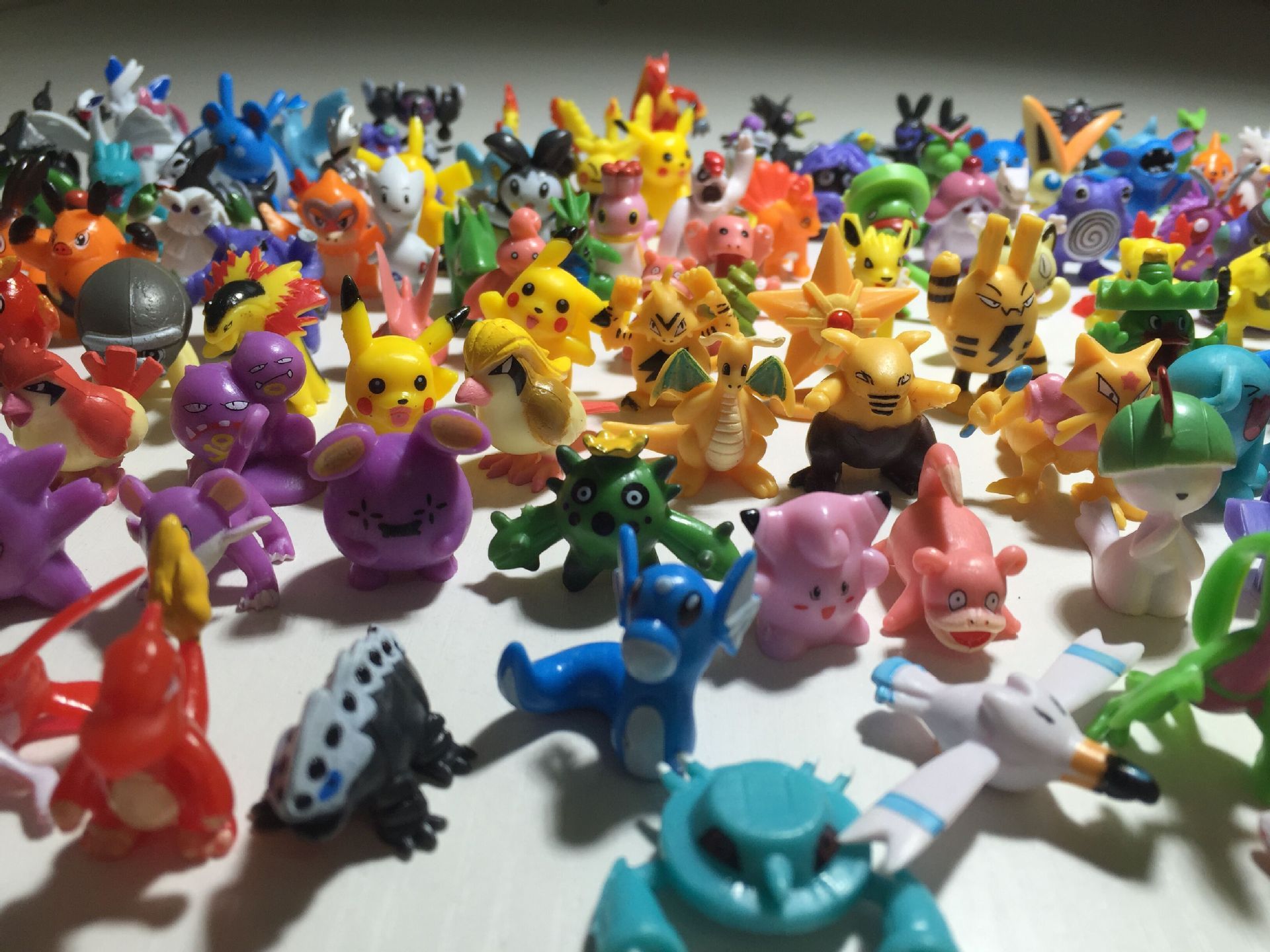 Pokemon Kawaii Camouflage Pikachu Action Figure Anime Cosplay Pocket  Monsters Model Surprise Toys 