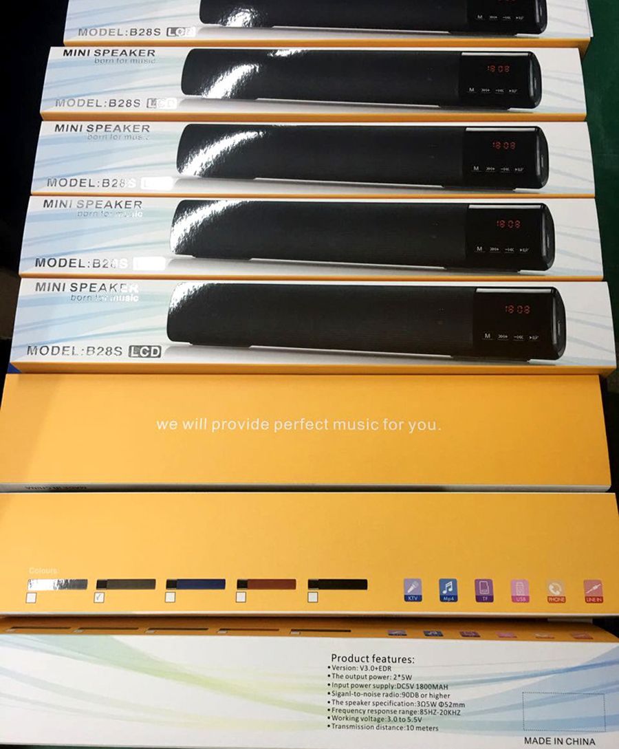 mini speaker b28s lcd