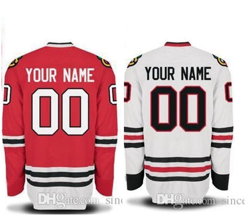 custom black blackhawks jersey