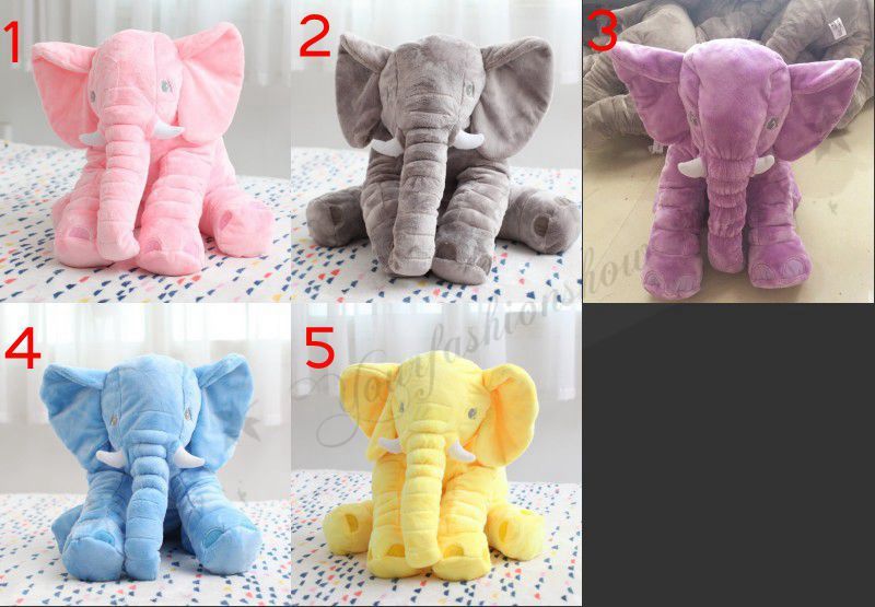 baby boom elephant pillow