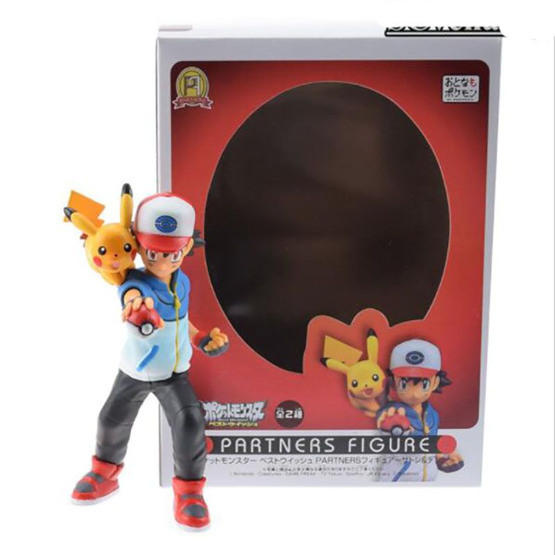 ash and pikachu figure