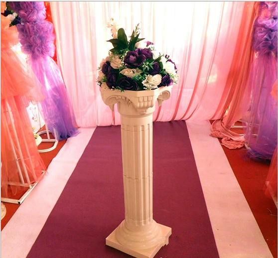 White Plastic Roman Columns Road Cited For Wedding Favors Party Decorations Hotels Shopping Mall Welcome Road Leader Wedding Decor Shop Wedding